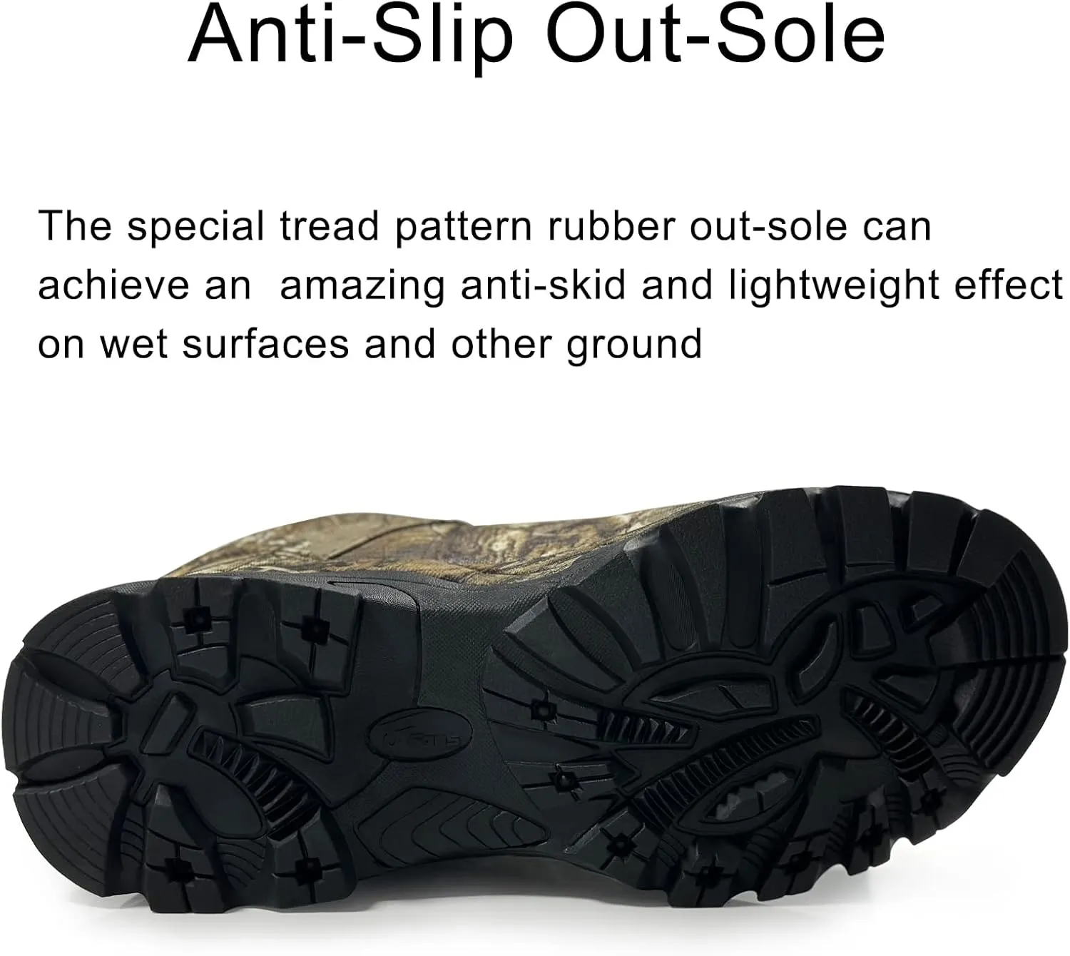 8 Fans Men's Waterproof Trekking Hiking Shoes,Lightweight Camo Walking Hunting Sneakers with Memory Foam Insole for Men&Women…