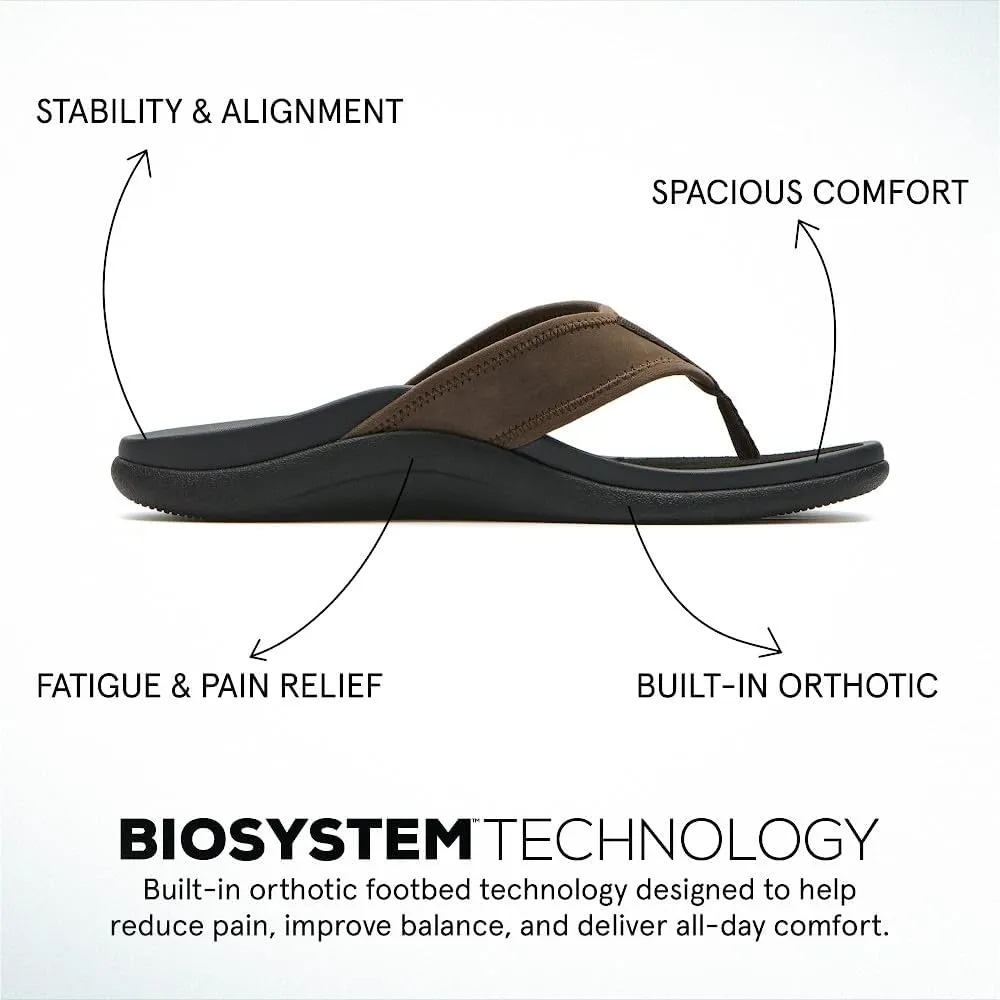 ABEO Laguna Flip Flops For Women | Orthopedic Sandals | Arch Support Flip Flops | Plantar Fasciitis Relief Sandals | Built-In Orthotics Inserts For Women