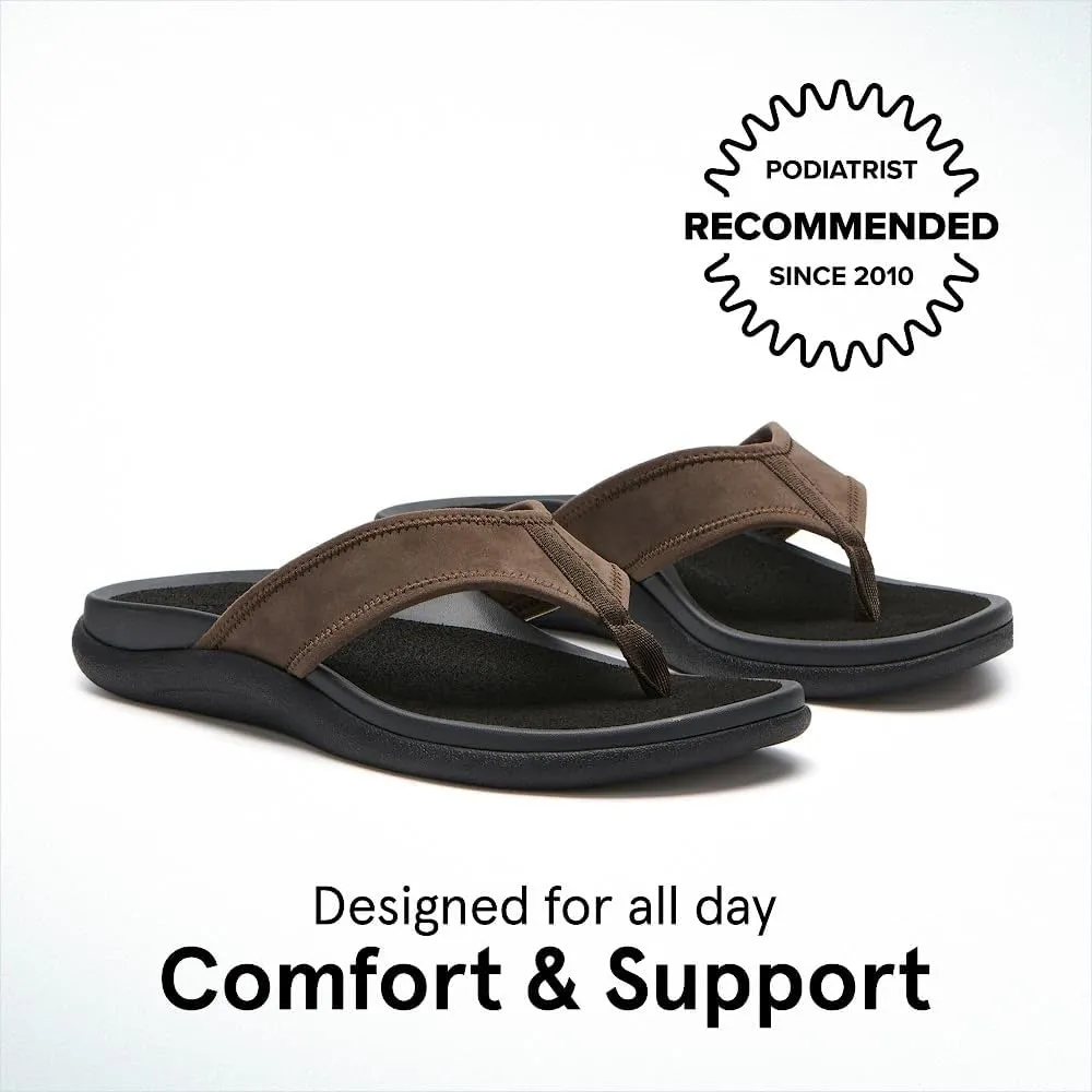 ABEO Laguna Flip Flops For Women | Orthopedic Sandals | Arch Support Flip Flops | Plantar Fasciitis Relief Sandals | Built-In Orthotics Inserts For Women