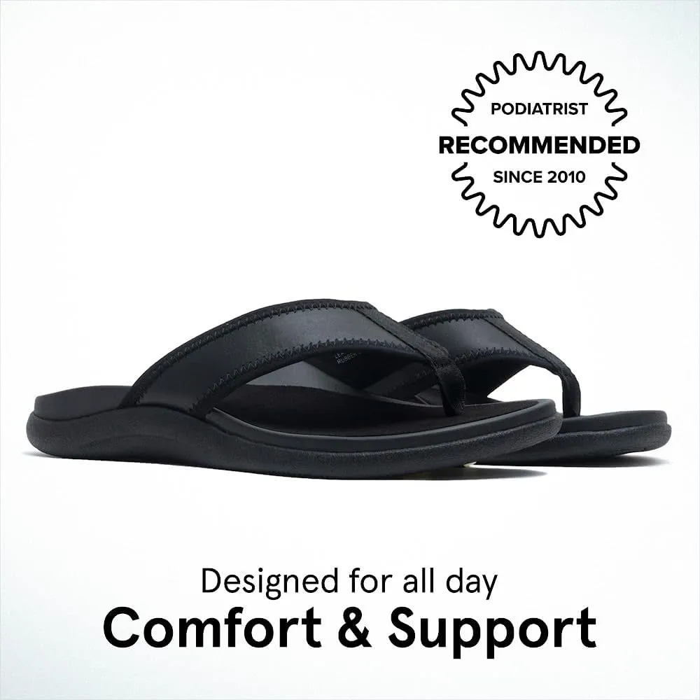 ABEO Laguna Flip Flops For Women | Orthopedic Sandals | Arch Support Flip Flops | Plantar Fasciitis Relief Sandals | Built-In Orthotics Inserts For Women