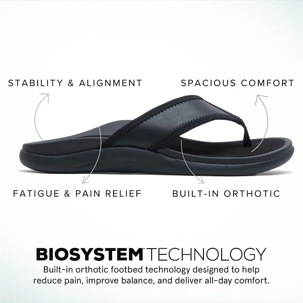 ABEO Laguna Flip Flops For Women | Orthopedic Sandals | Arch Support Flip Flops | Plantar Fasciitis Relief Sandals | Built-In Orthotics Inserts For Women