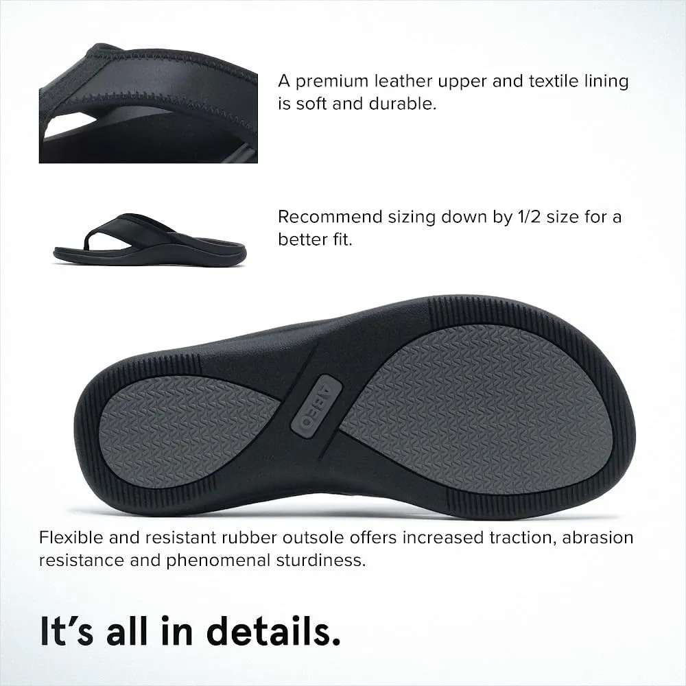 ABEO Laguna Flip Flops For Women | Orthopedic Sandals | Arch Support Flip Flops | Plantar Fasciitis Relief Sandals | Built-In Orthotics Inserts For Women