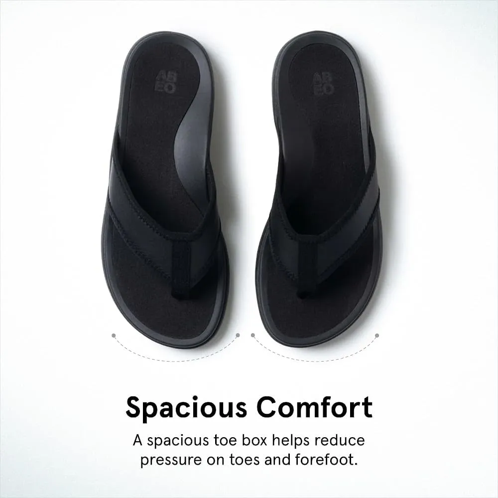 ABEO Laguna Flip Flops For Women | Orthopedic Sandals | Arch Support Flip Flops | Plantar Fasciitis Relief Sandals | Built-In Orthotics Inserts For Women