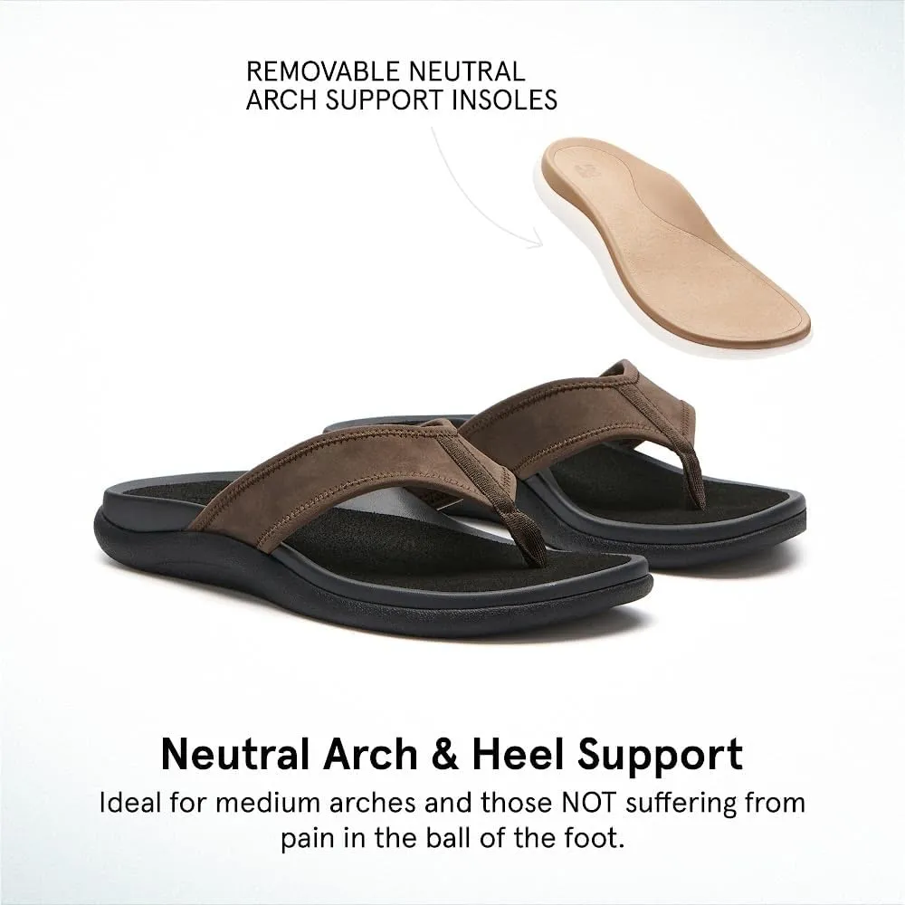 ABEO Laguna Flip Flops For Women | Orthopedic Sandals | Arch Support Flip Flops | Plantar Fasciitis Relief Sandals | Built-In Orthotics Inserts For Women