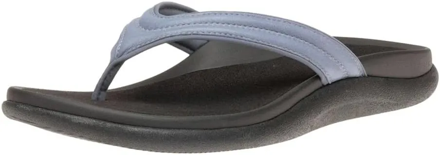 ABEO Laguna Thin Strap Flip Flops For Women | Orthopedic Sandals with Arch Support | Plantar Fasciitis Relief Sandals | Built-In Orthotic Insole For Foot Pain