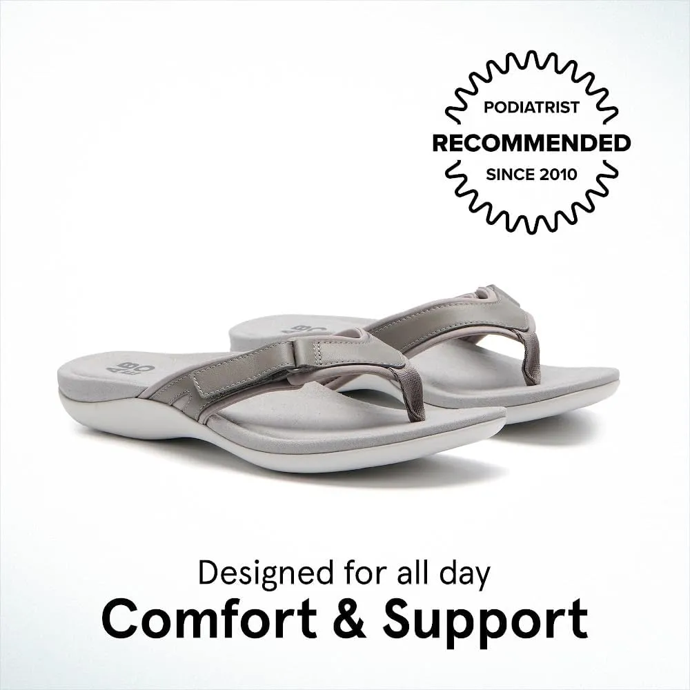 ABEO Oasis Sport Flip Flops for Women | Adjustable Flip Flops | Sandals for Women | Built-In Orthotics | Orthopedic Sandals for Women