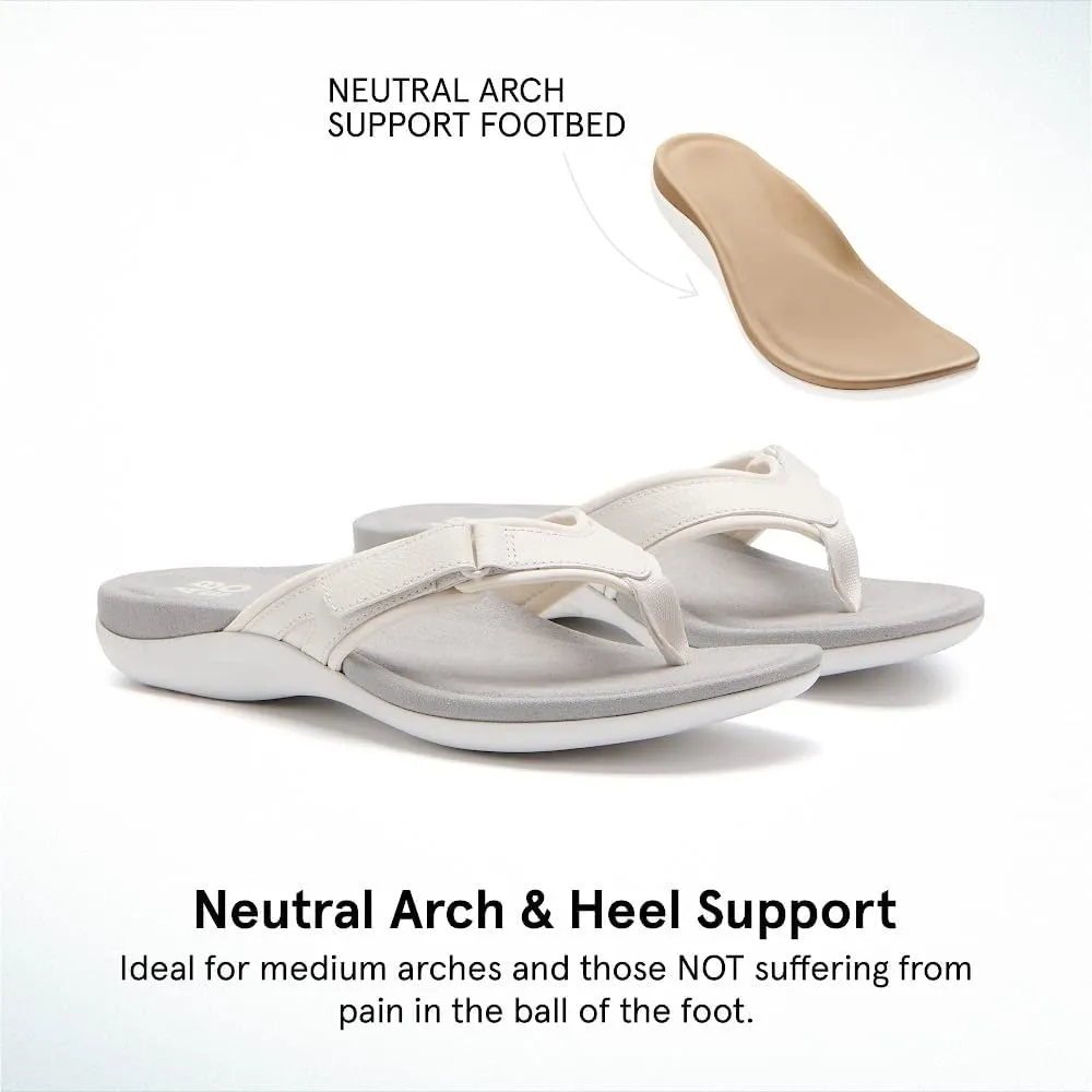 ABEO Oasis Sport Flip Flops for Women | Adjustable Flip Flops | Sandals for Women | Built-In Orthotics | Orthopedic Sandals for Women