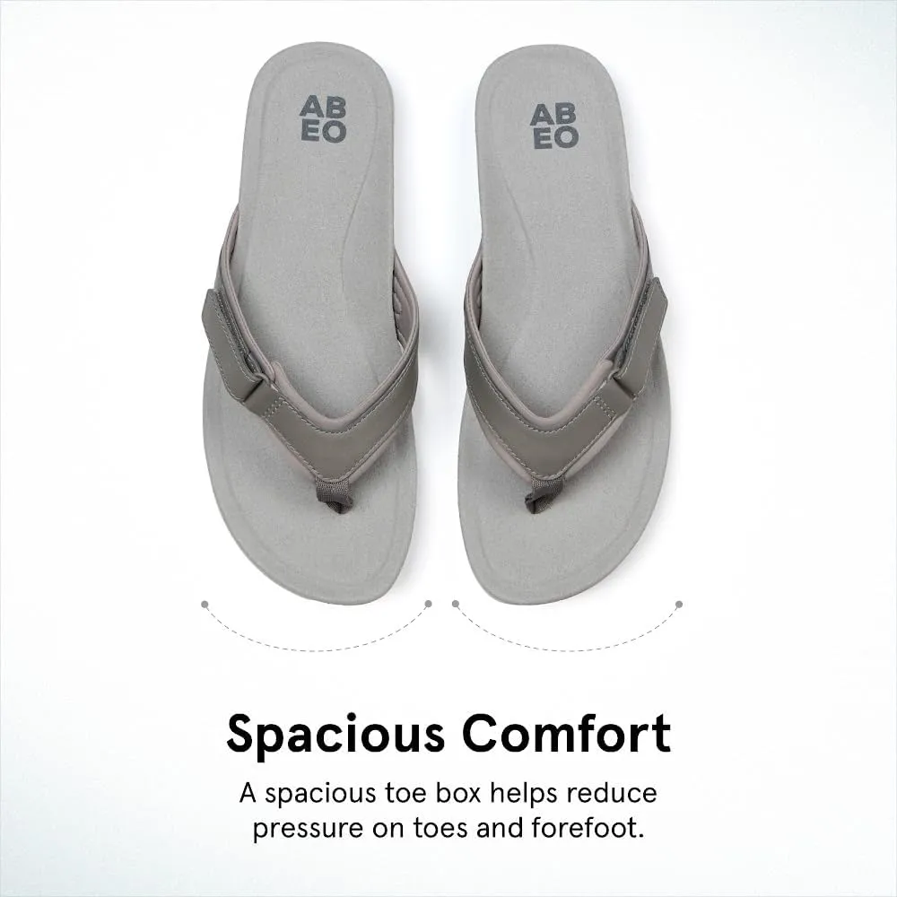 ABEO Oasis Sport Flip Flops for Women | Adjustable Flip Flops | Sandals for Women | Built-In Orthotics | Orthopedic Sandals for Women