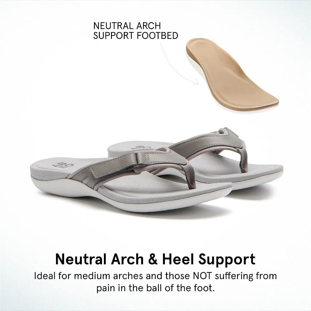 ABEO Oasis Sport Flip Flops for Women | Adjustable Flip Flops | Sandals for Women | Built-In Orthotics | Orthopedic Sandals for Women