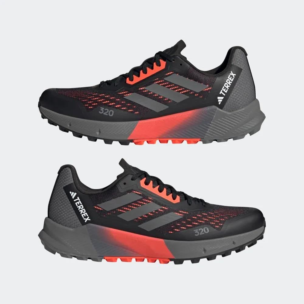 adidas Mens Terrex Agravic Flow 2 Trail Trail Running Sneakers Shoes - Black