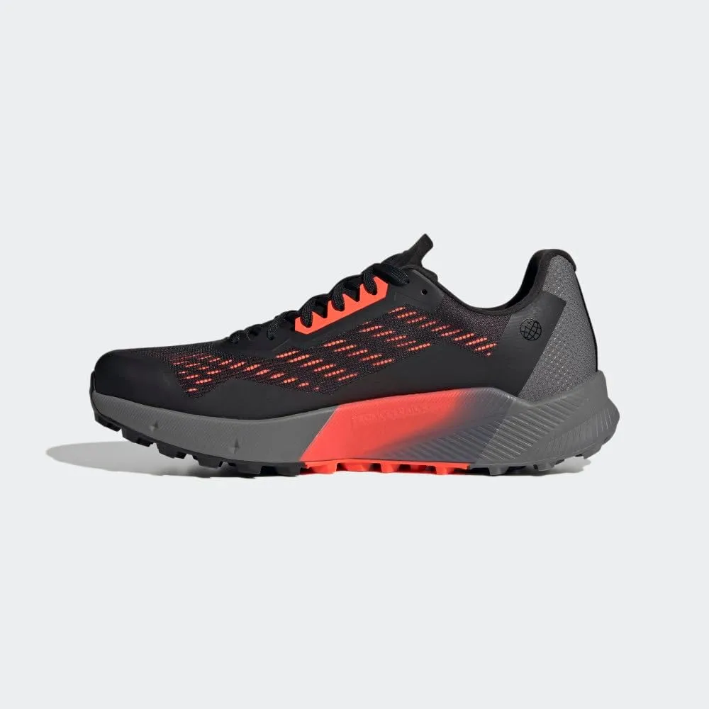 adidas Mens Terrex Agravic Flow 2 Trail Trail Running Sneakers Shoes - Black