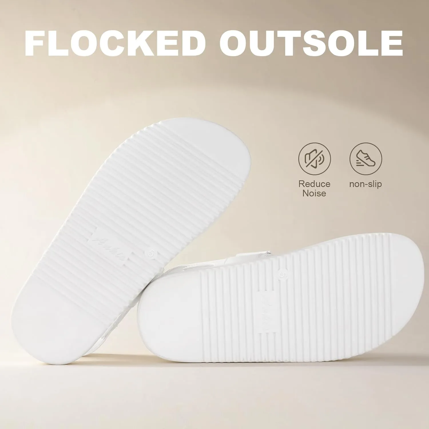 Ankis Black White Beige Nude Women's Flat Sandals Comfort Adjustable Front Strap and with a Back Strap Women Summer Sandals