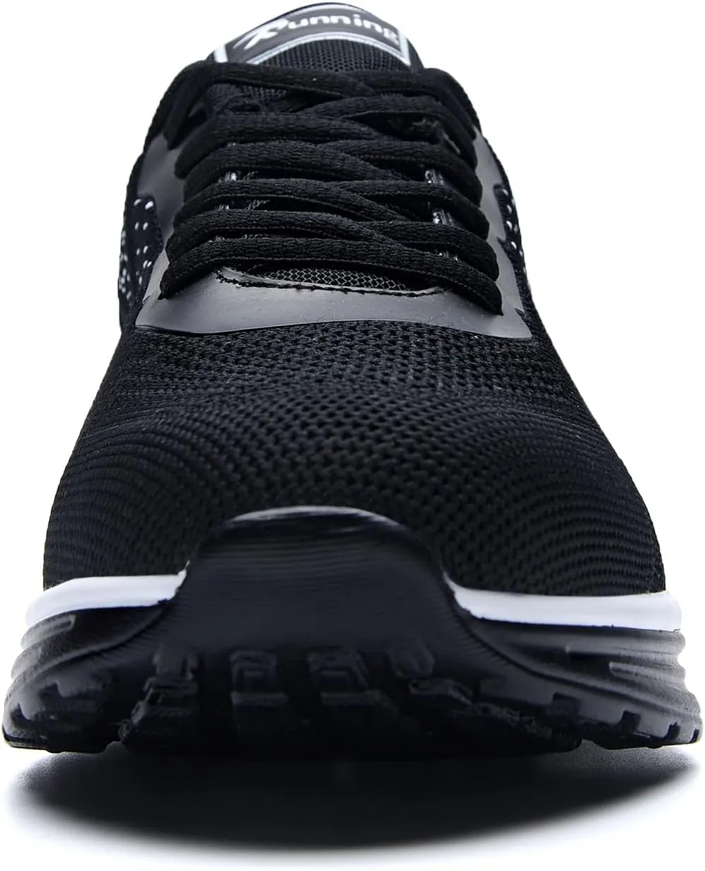 Autper Mens Air Athletic Running Tennis Shoes Lightweight Sport Gym Jogging Walking Sneakers US 6.5-US12.5