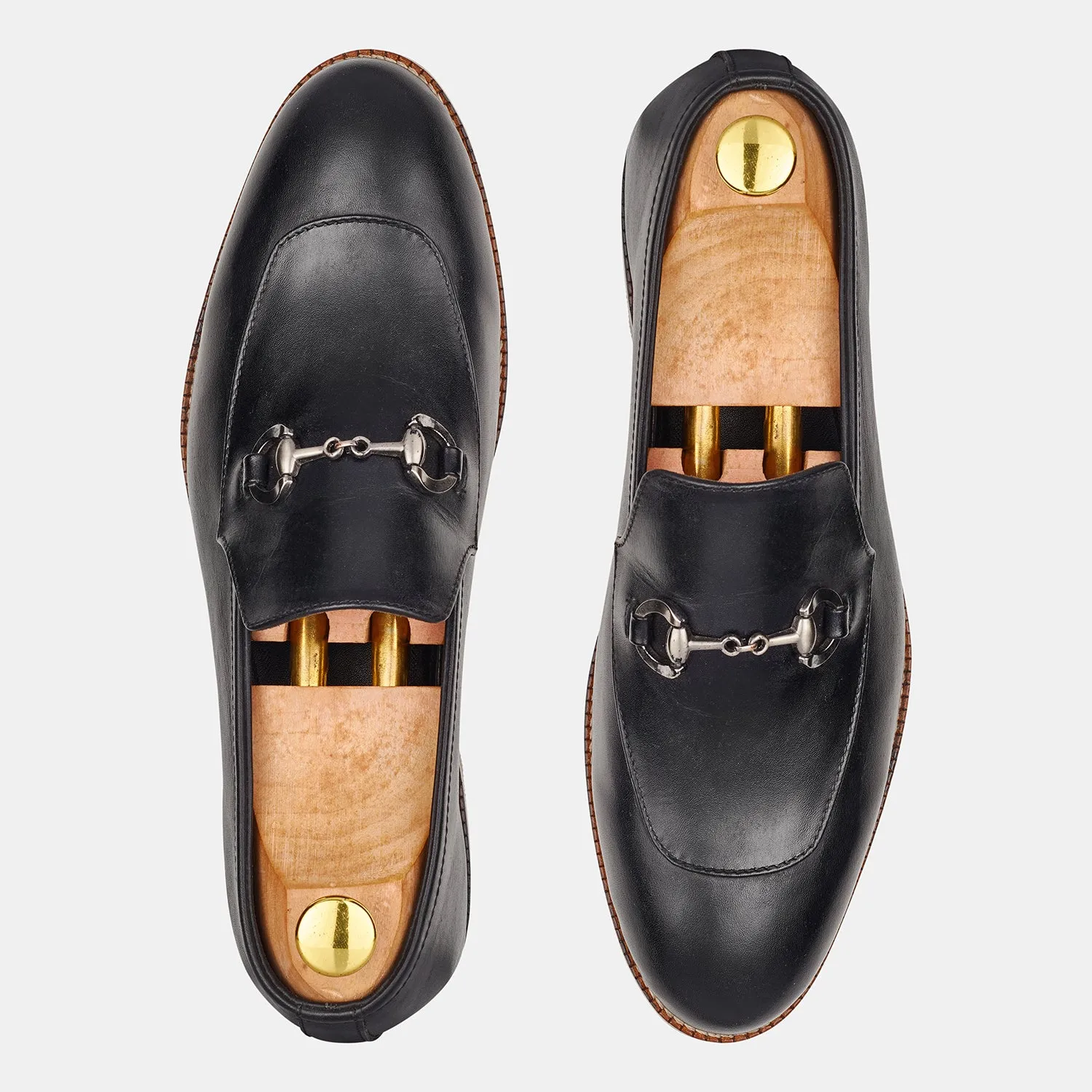 Black Loafers Jack Soloff