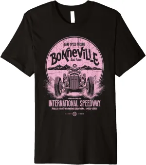 Bonneville Salt Flats Utah International Speedway Retro Premium T-Shirt