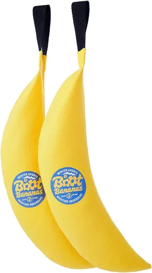 Boot Bananas Shoe Moisture Absorber | Long-Lasting, Reusable Sports Shoe Drying Inserts Without Heat or Electricity | Eco-Conscious | Drys Footwear in 4 to 6 Hours | 1 Pair