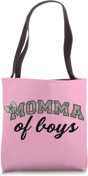 Boy Momma Camouflage Camo Mama Graphic Tote Bag