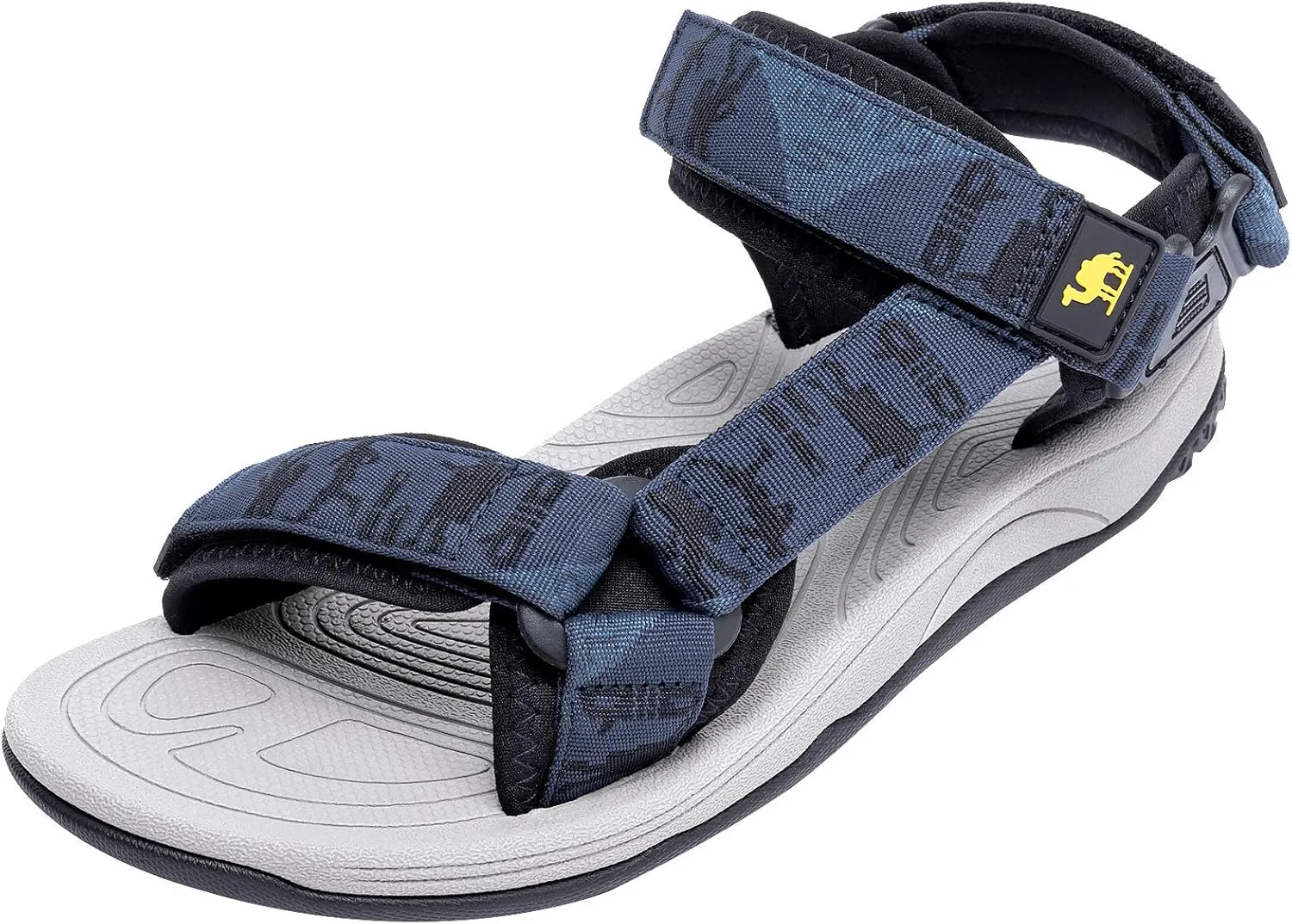 CAMEL CROWN Mens Waterproof Hiking Sandals with Arch Support Open Toe Summer Outdoor Beach Water Comfortable Sport Sandals