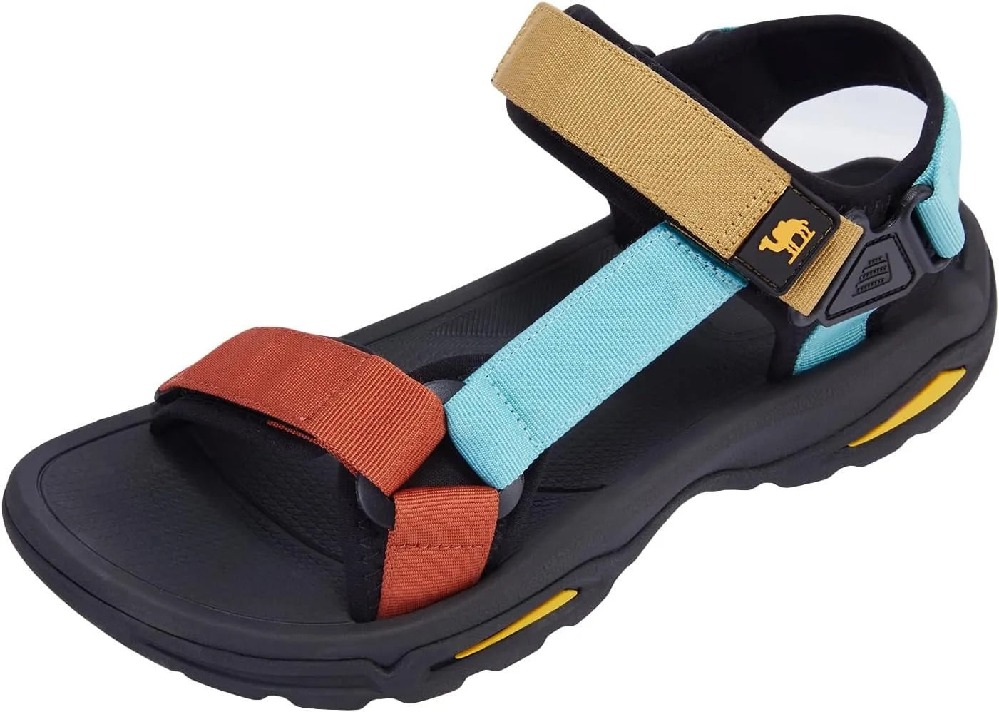 CAMEL CROWN Mens Waterproof Hiking Sandals with Arch Support Open Toe Summer Outdoor Beach Water Comfortable Sport Sandals