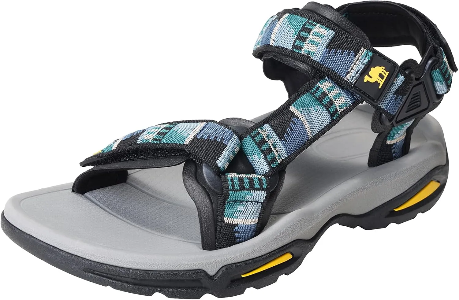 CAMEL CROWN Mens Waterproof Hiking Sandals with Arch Support Open Toe Summer Outdoor Beach Water Comfortable Sport Sandals