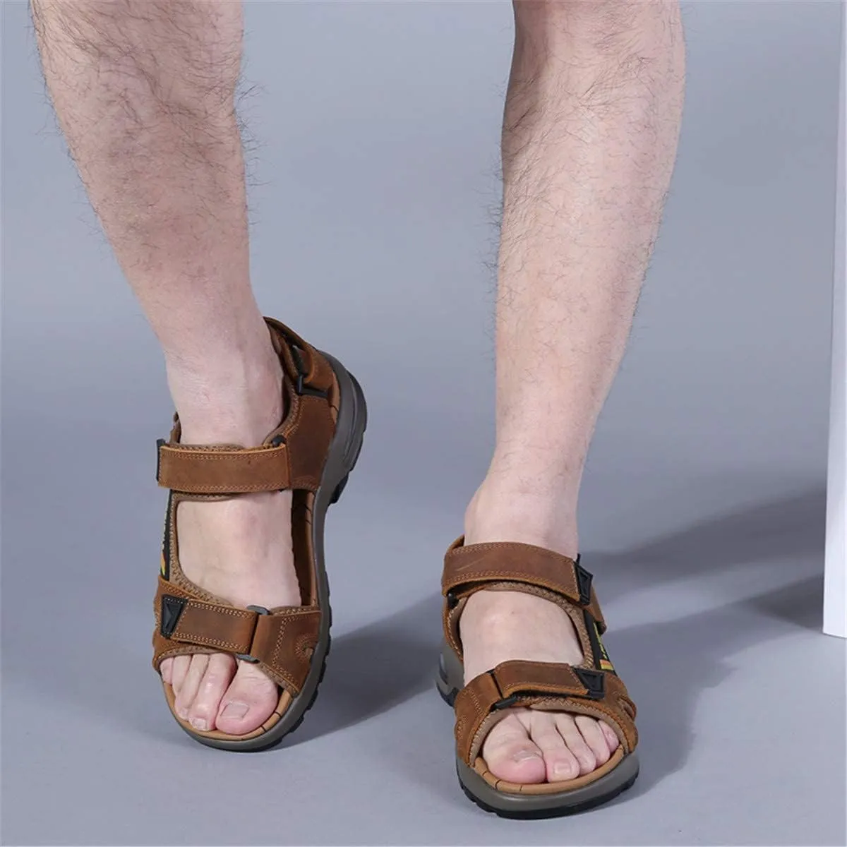 ChicWind Mens Sport Sandals Air Cushion Ankle Strap Outdoor Beach Hiking Sandals