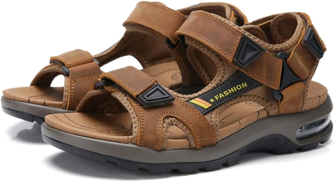 ChicWind Mens Sport Sandals Air Cushion Ankle Strap Outdoor Beach Hiking Sandals