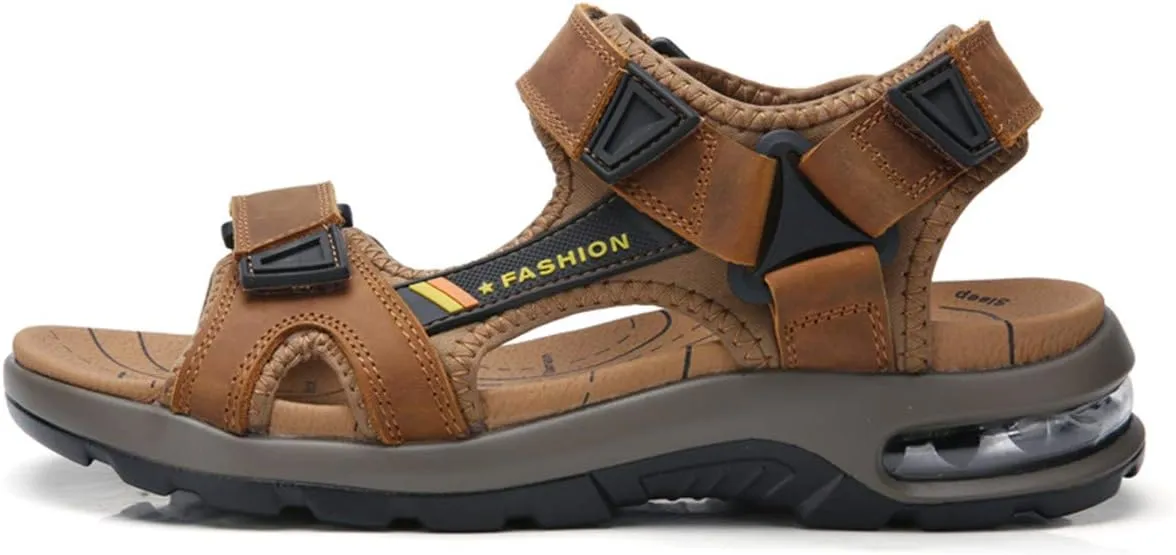 ChicWind Mens Sport Sandals Air Cushion Ankle Strap Outdoor Beach Hiking Sandals