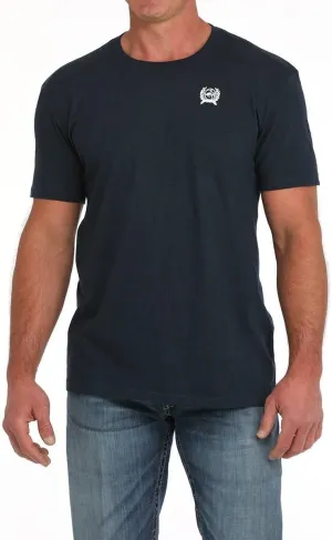 Cinch Mens Navy Rodeo Short Sleeve T-Shirt