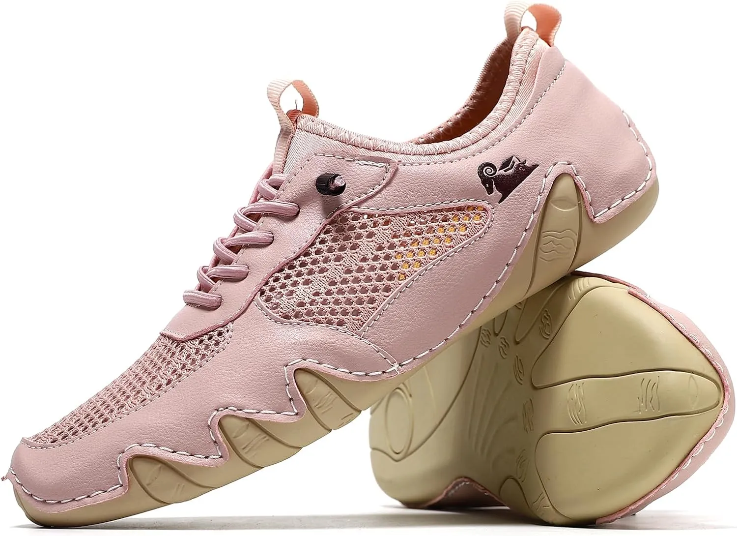 CloudStride‌ Summer Ultra-Lightweight Barefoot Shoes for Cycling & Commuting‌ Womens Outdoor Mesh Trail Shoes Breathable Casual Sneakers