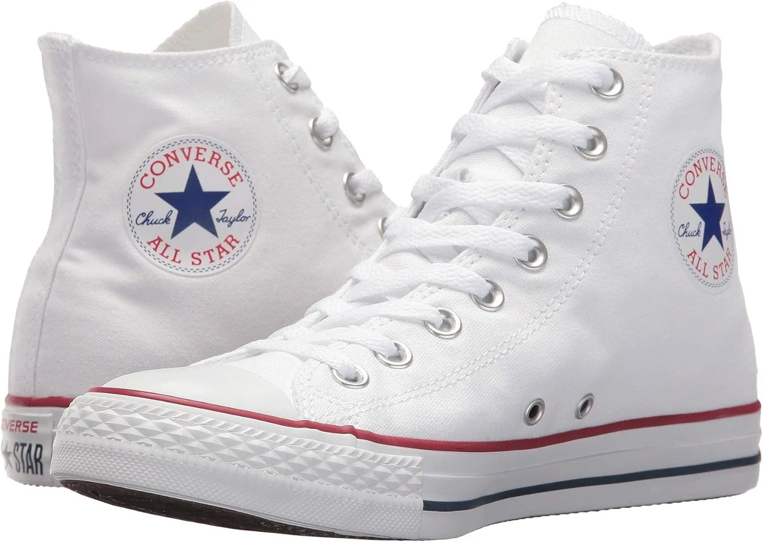 Converse Chuck Taylor All Star High Top Sneakers (11 Men/13 Women, Optical White)