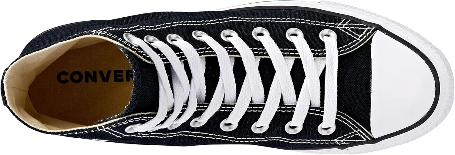 Converse Unisex Chuck Taylor All Star High Top Sneakers Black/White US M