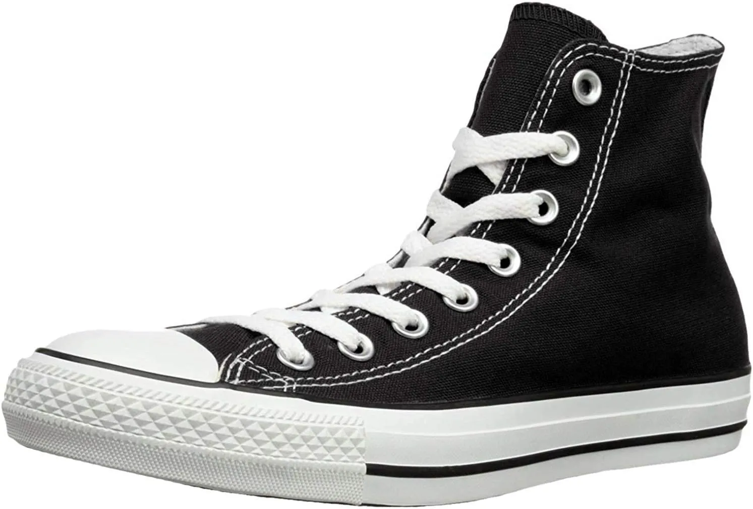Converse Unisex Chuck Taylor All Star High Top Sneakers Black/White US M