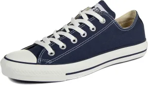Converse Unisex Chuck Taylor All Star Ox Low Top Classic Navy Sneakers - 5.5 D(M) US