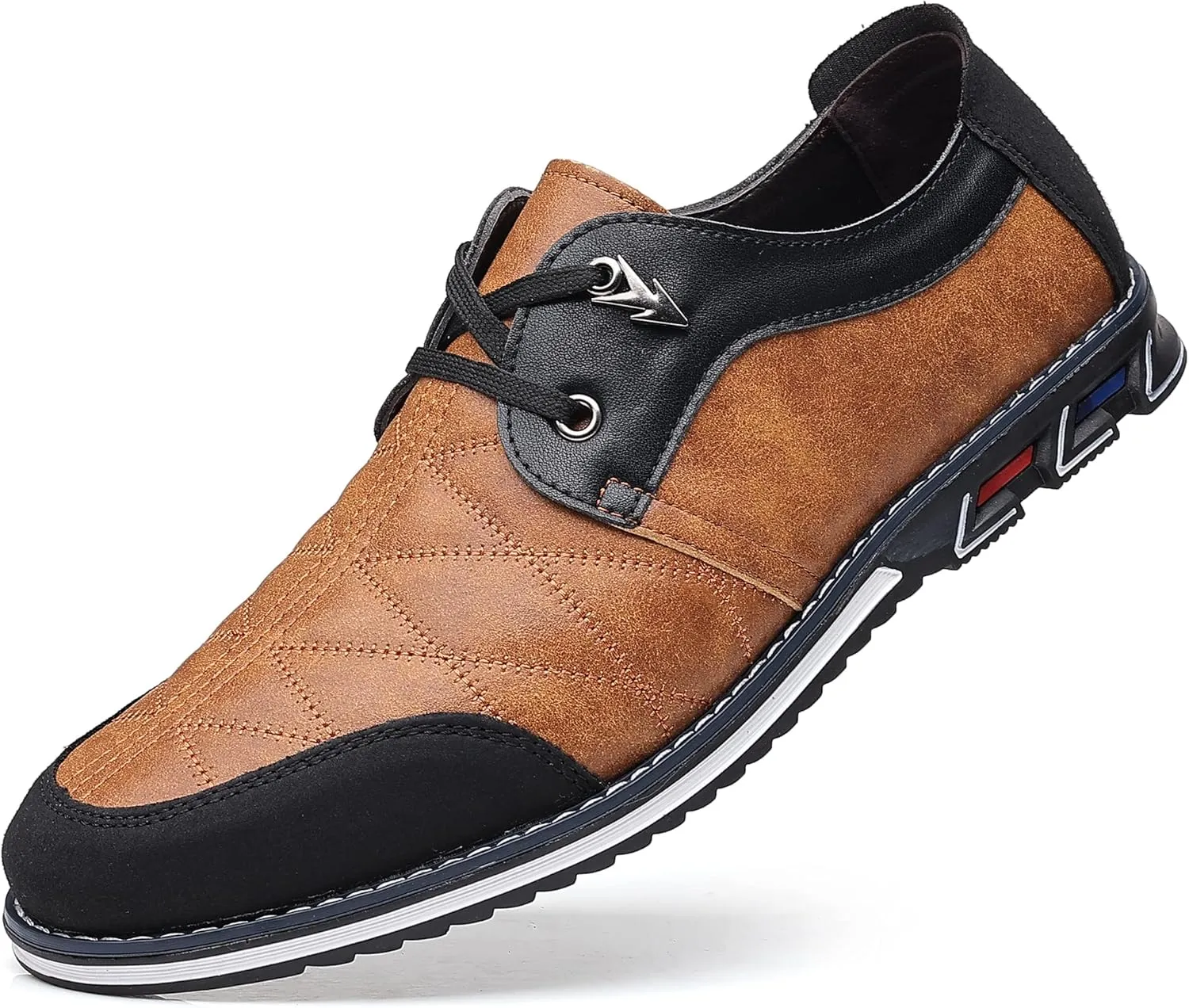 COSIDRAM Mens Casual Shoes Fashion Sneakers Dress Shoes for Men Walking Shoes Business Office Comfort Loafers