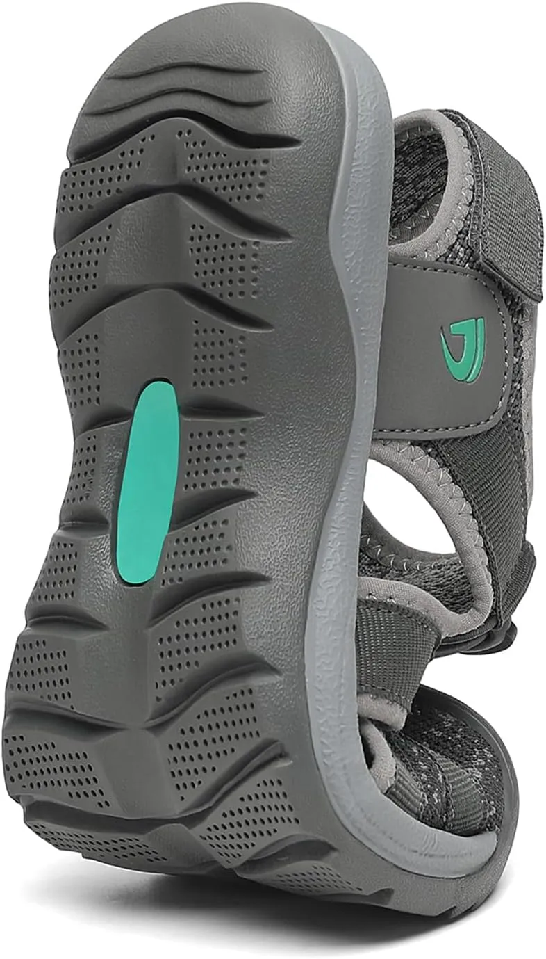 Dannto Women's Sport Sandals Close Toe Mesh Hiking Outdoor Athletic Casual Walking Sandals Water Shoes