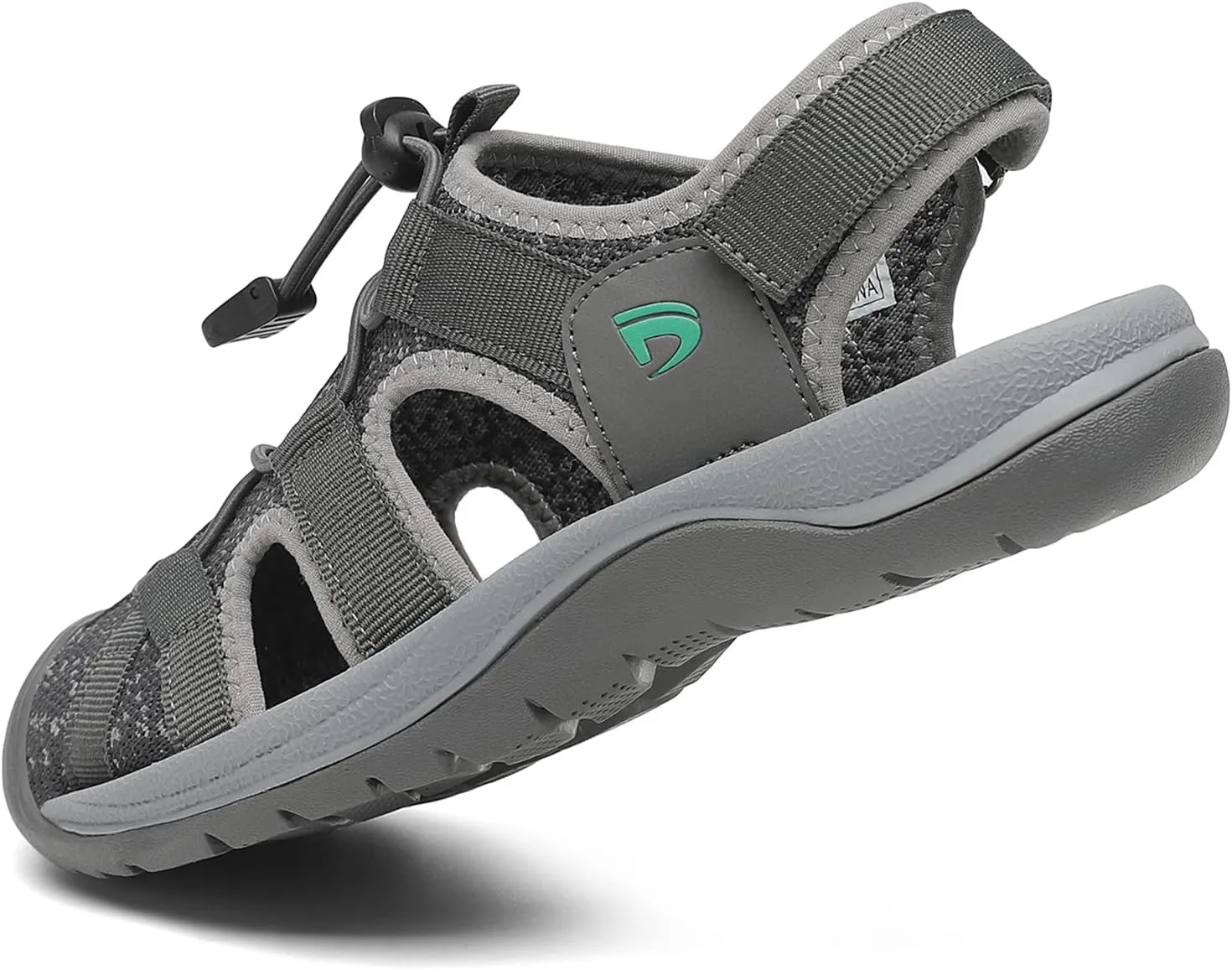 Dannto Women's Sport Sandals Close Toe Mesh Hiking Outdoor Athletic Casual Walking Sandals Water Shoes