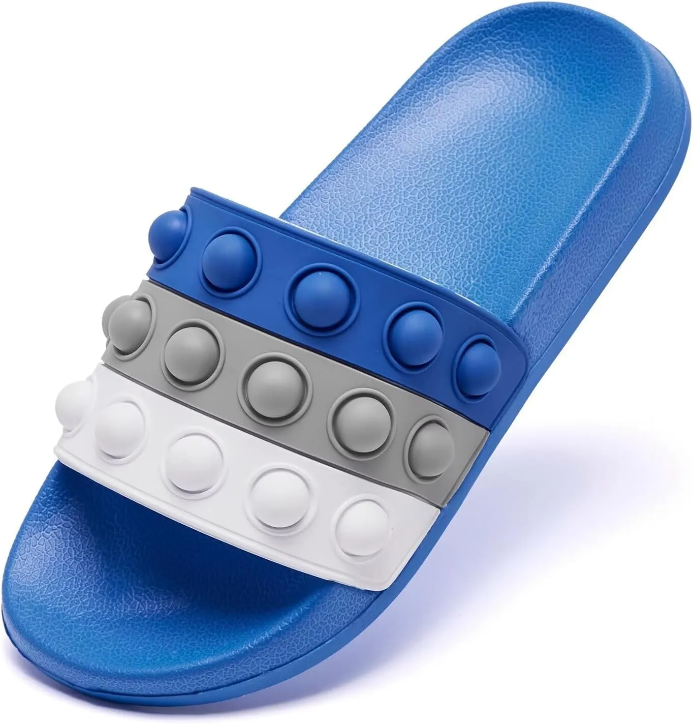 Eashi Slides For Kids,Boys Girls Sandals, Toddler Arch Support Slippers For House Shower Beach Non-Slip