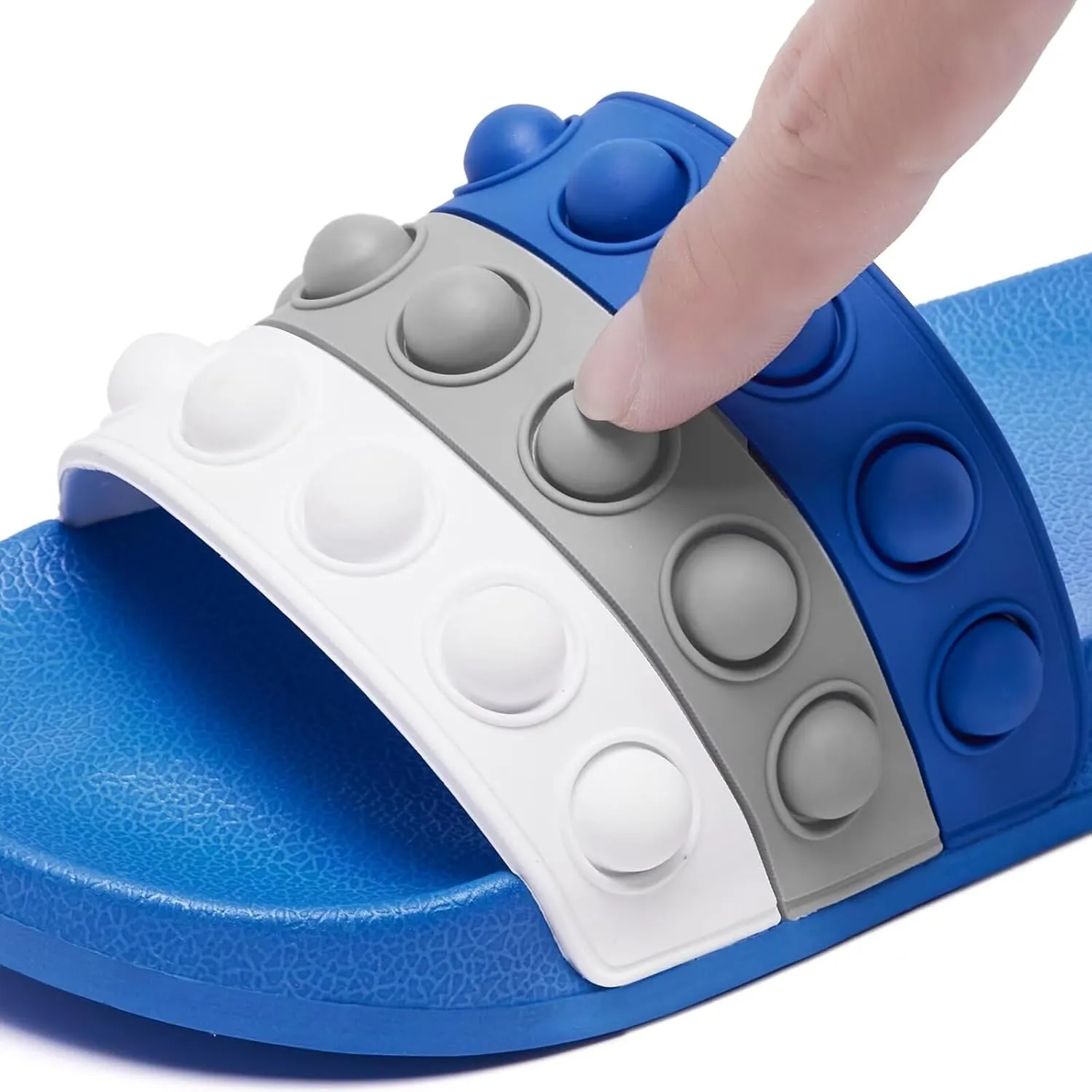 Eashi Slides For Kids,Boys Girls Sandals, Toddler Arch Support Slippers For House Shower Beach Non-Slip