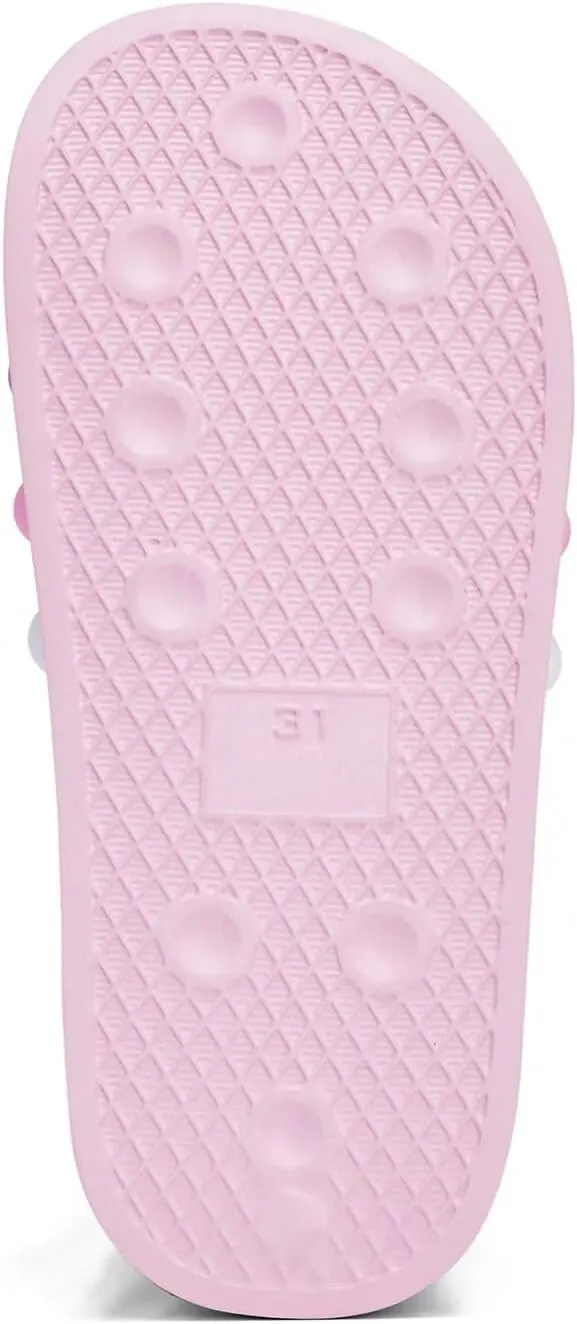 Eashi Slides For Kids,Boys Girls Sandals, Toddler Arch Support Slippers For House Shower Beach Non-Slip