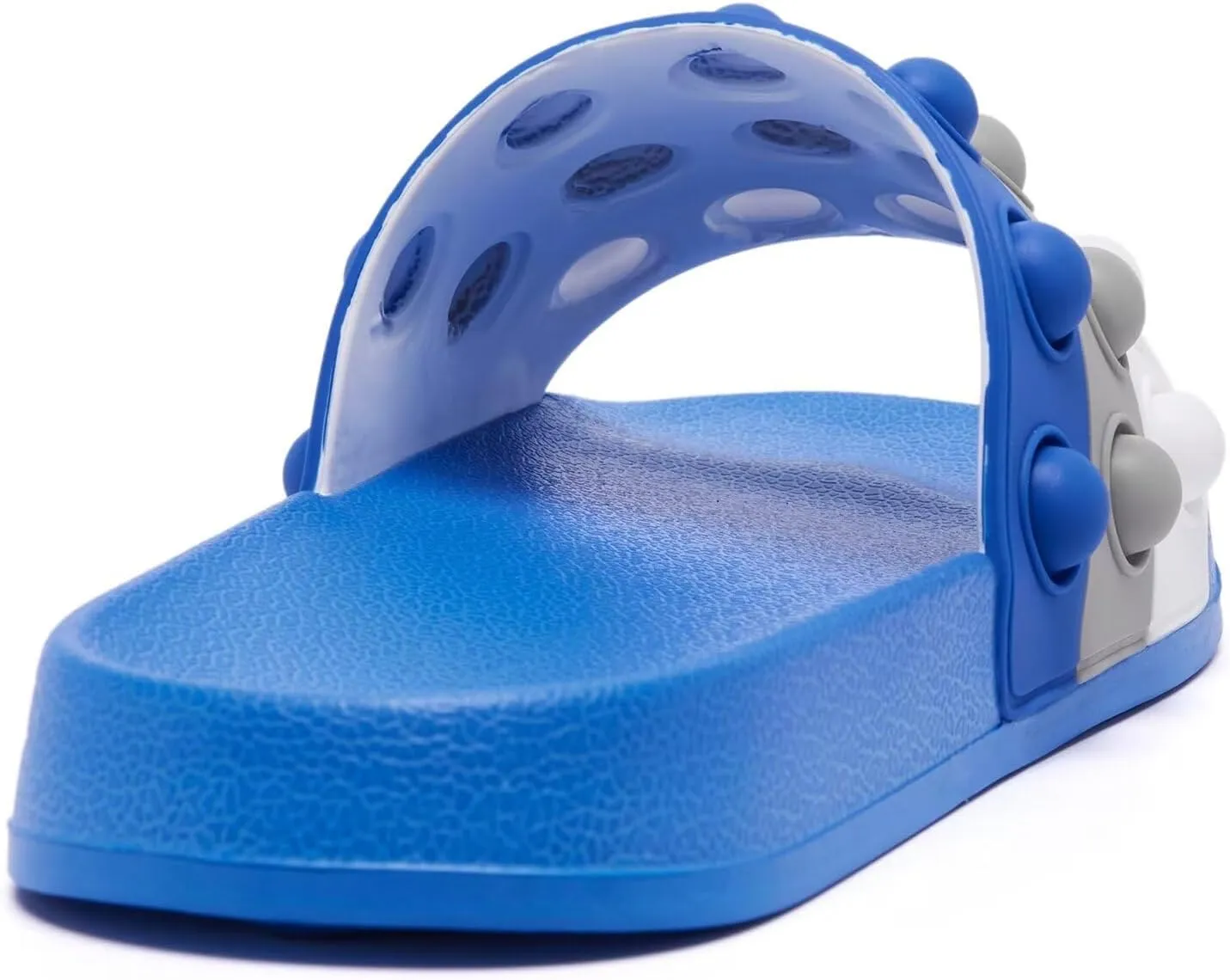 Eashi Slides For Kids,Boys Girls Sandals, Toddler Arch Support Slippers For House Shower Beach Non-Slip