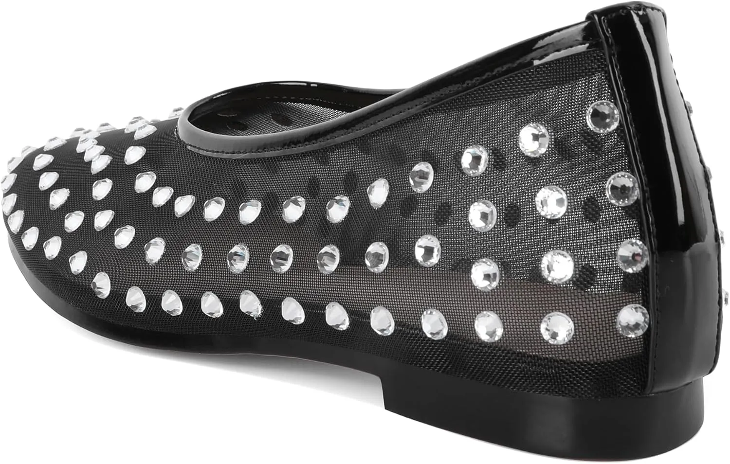 Eldof Flats Shoes Women Round Toe Slip On Ballet Flats Shoes for Dress Comfortable