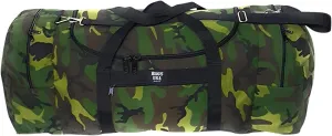 Extra Large Triple Travel Bag Holds All Your Gears (Woodland Camouflage)
