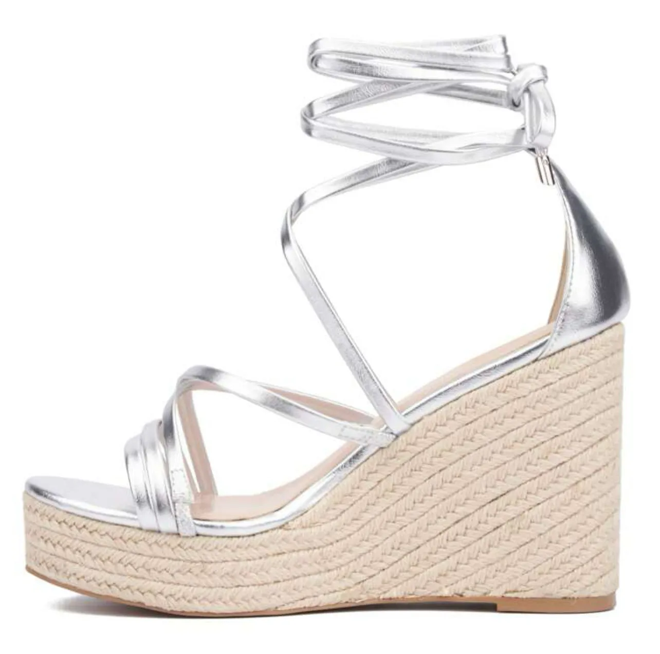 Fashionably Chic: Women’s Platform Espadrille Wedge Heels - WIDE WIDTH