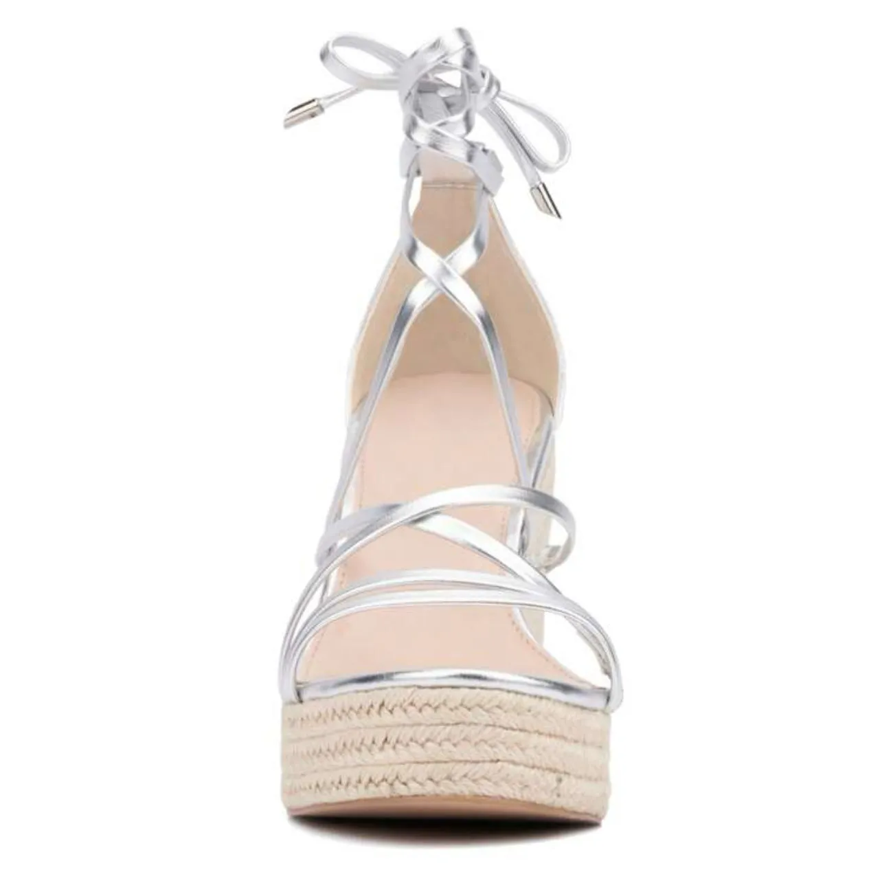 Fashionably Chic: Women’s Platform Espadrille Wedge Heels - WIDE WIDTH