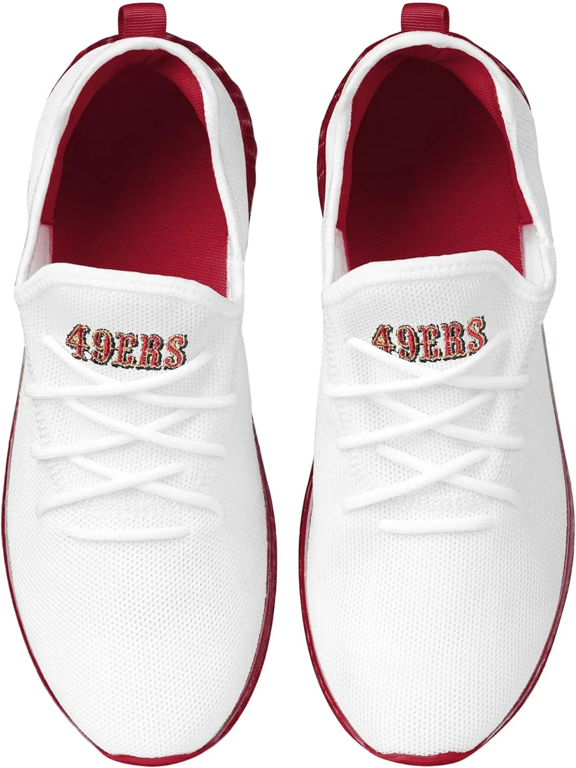 FOCO Men's NFL Team Logo Athletic Shoes Sneakers