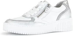 Gabor Women's Low-Top Sneakers, White Grey Combi 61, 9 AU
