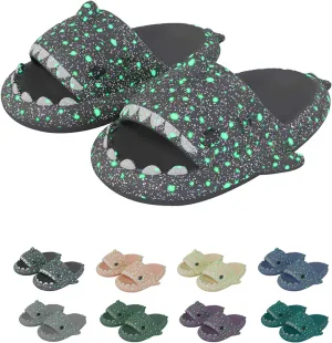 Galaxy Shark Slides, Sharky Chanclas, Sandalias Sharky, Original Shark Slides, Shark Slippers Shark Sandals for Women and Men