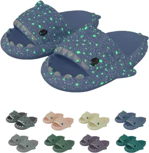 Galaxy Shark Slides, Sharky Chanclas, Sandalias Sharky, Original Shark Slides, Shark Slippers Shark Sandals for Women and Men
