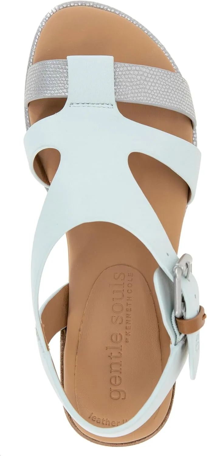 Gentle Souls by Kenneth Cole Women's Haisley Flat Sandal