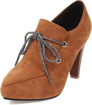 Gicoiz Pointed Toe High Heels Women Office Loafers Zip Ankle Boots